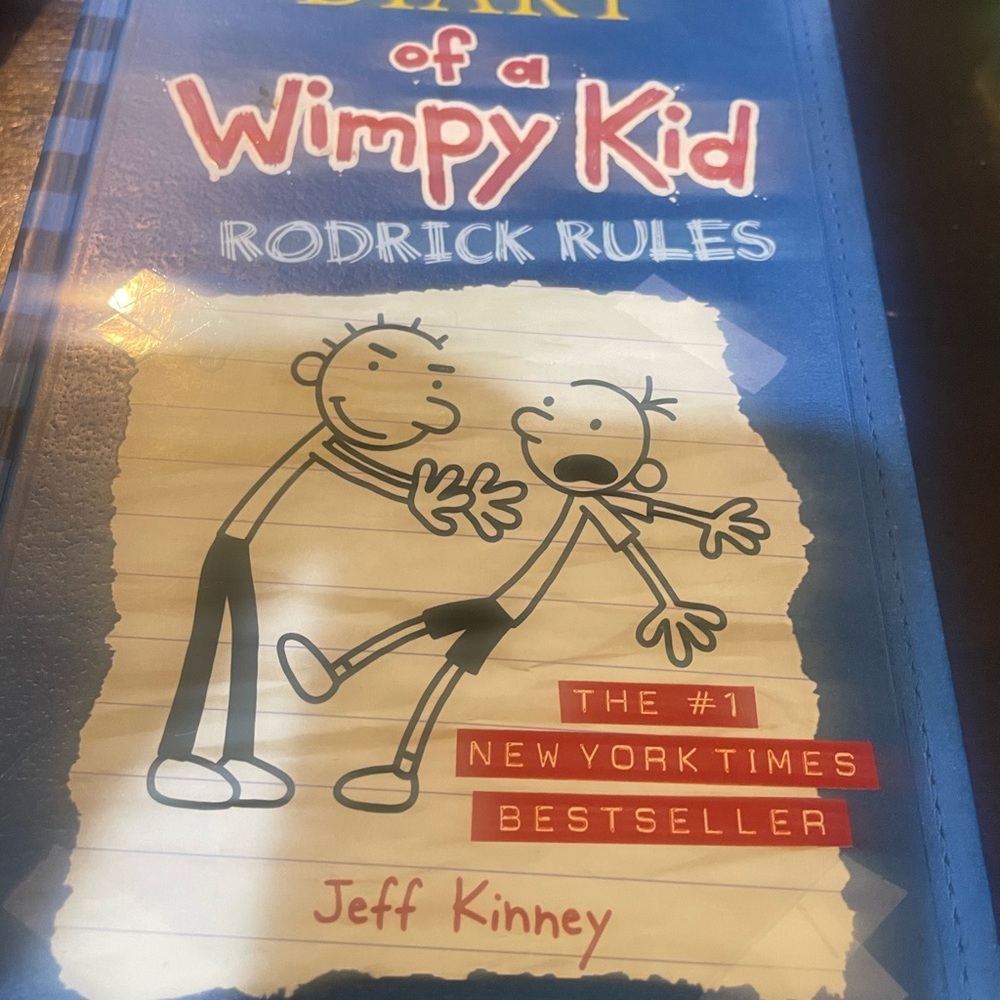 Diary of a Wimpy Kid: Rodrick Rules - Blue Cover